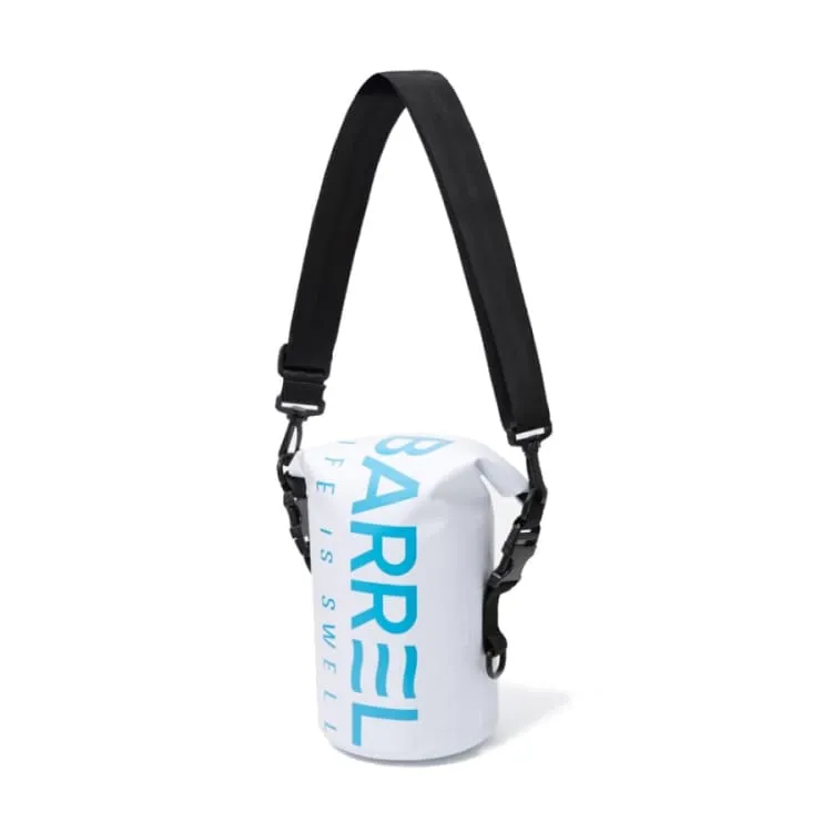 Barrel Piece Logo Dry Bag 4L-WHITE