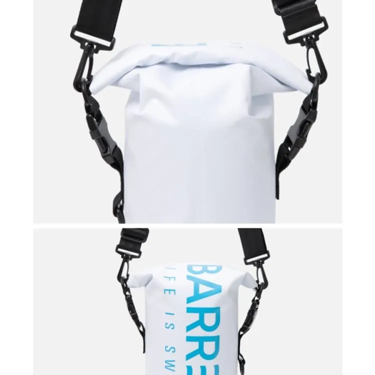 Barrel Piece Logo Dry Bag 4L-WHITE