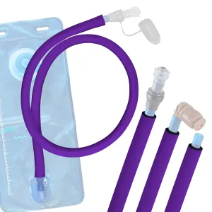 Purple Insulated Drink Tube Hose Cover