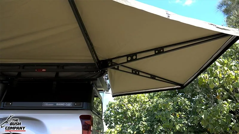 The Bush Company 270 XT MAX Awning MK2 - Left Hand Side
