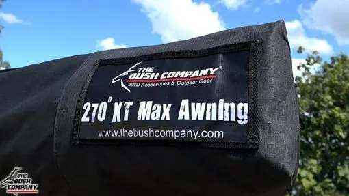 The Bush Company 270 XT MAX Awning MK2 - Left Hand Side