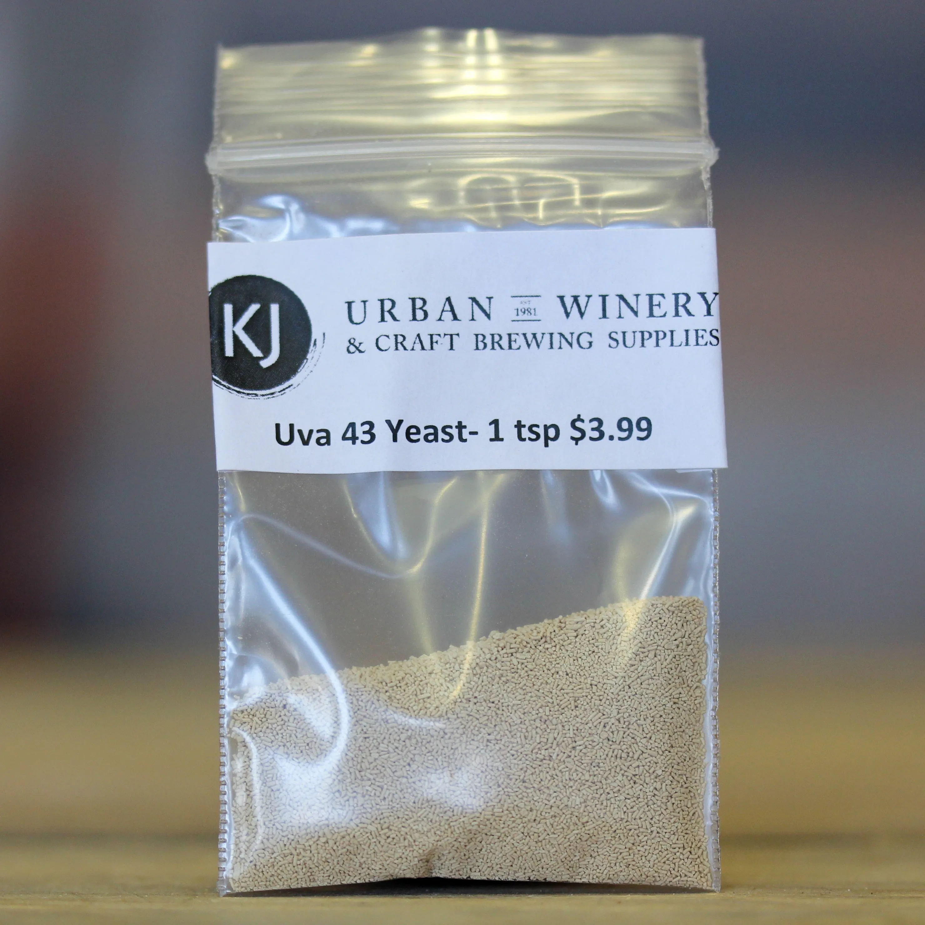 UVA 43 Red Wine Yeast - 6g